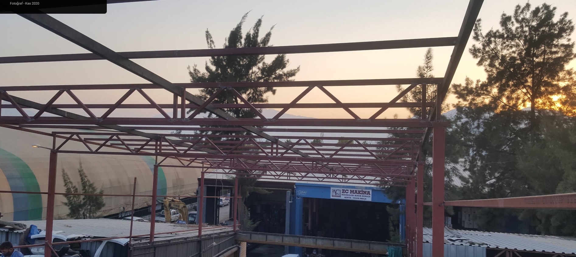 Çelik Konstrüksiyon Projesi 4